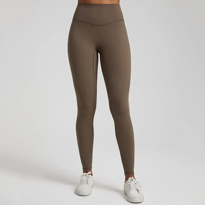 068 Push Up Butt High Waist Nude Leggings