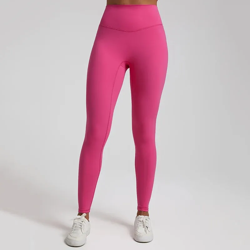 068 Push Up Butt High Waist Nude Leggings