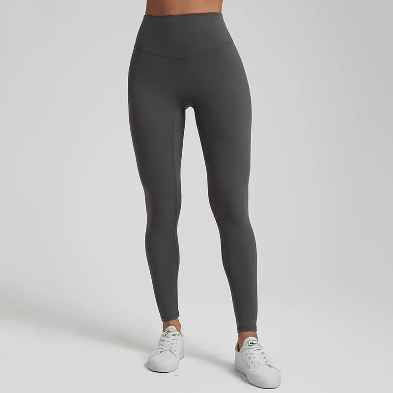 068 Push Up Butt High Waist Nude Leggings