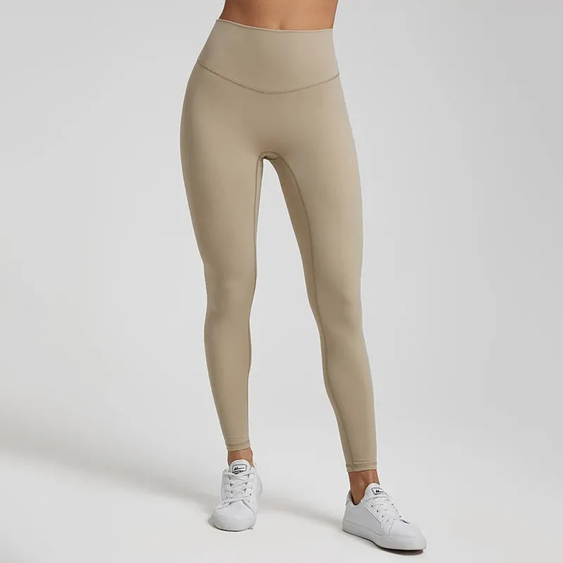 068 Push Up Butt High Waist Nude Leggings