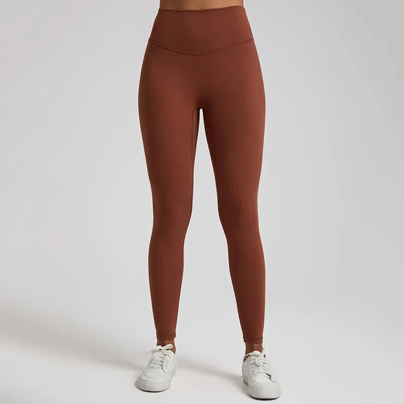 068 Push Up Butt High Waist Nude Leggings