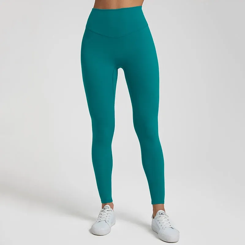 068 Push Up Butt High Waist Nude Leggings