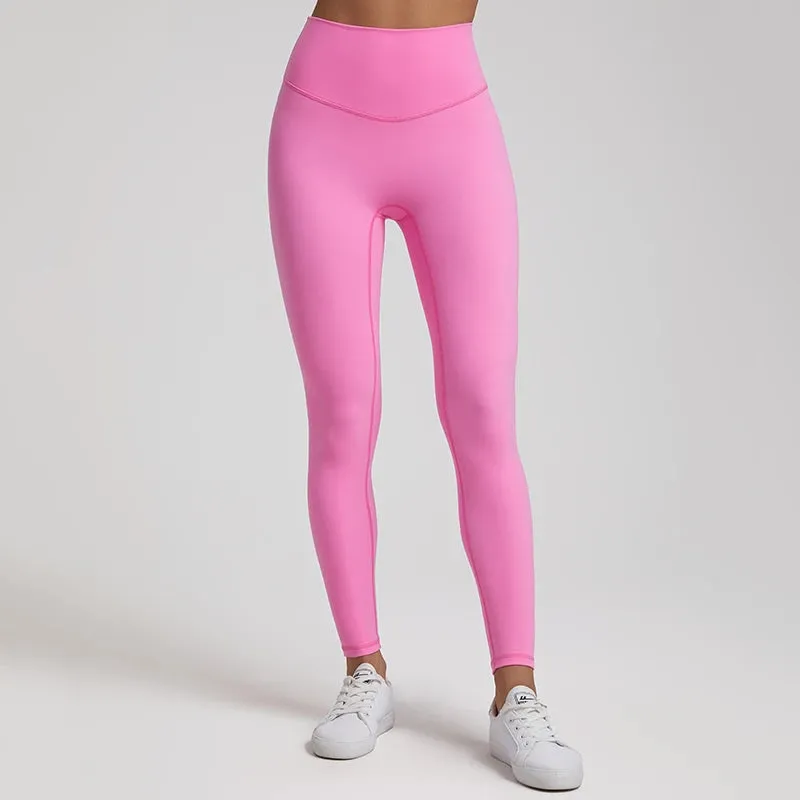 068 Push Up Butt High Waist Nude Leggings