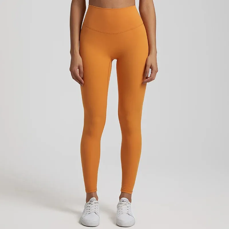 068 Push Up Butt High Waist Nude Leggings