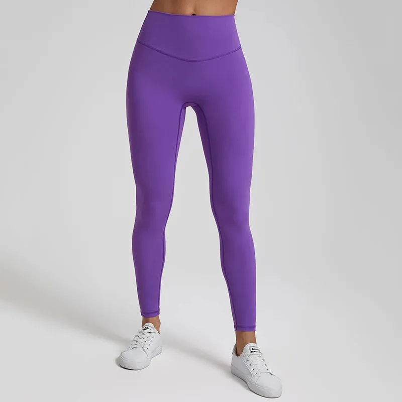 068 Push Up Butt High Waist Nude Leggings