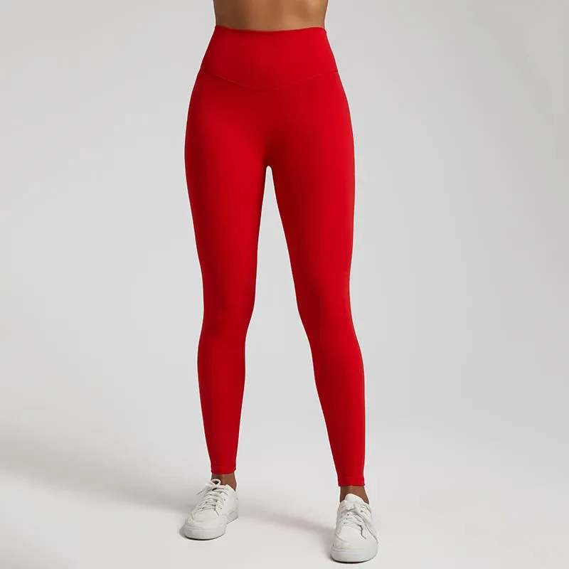 068 Push Up Butt High Waist Nude Leggings