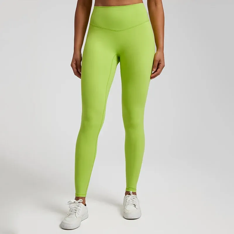 068 Push Up Butt High Waist Nude Leggings