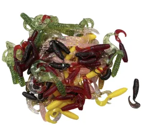 100pcs of Multi Colours Single Tail 3cm 1.5" (Random Colours)