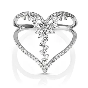 14kt Gold 1/20 ct tw Ring F VS Diamonds
