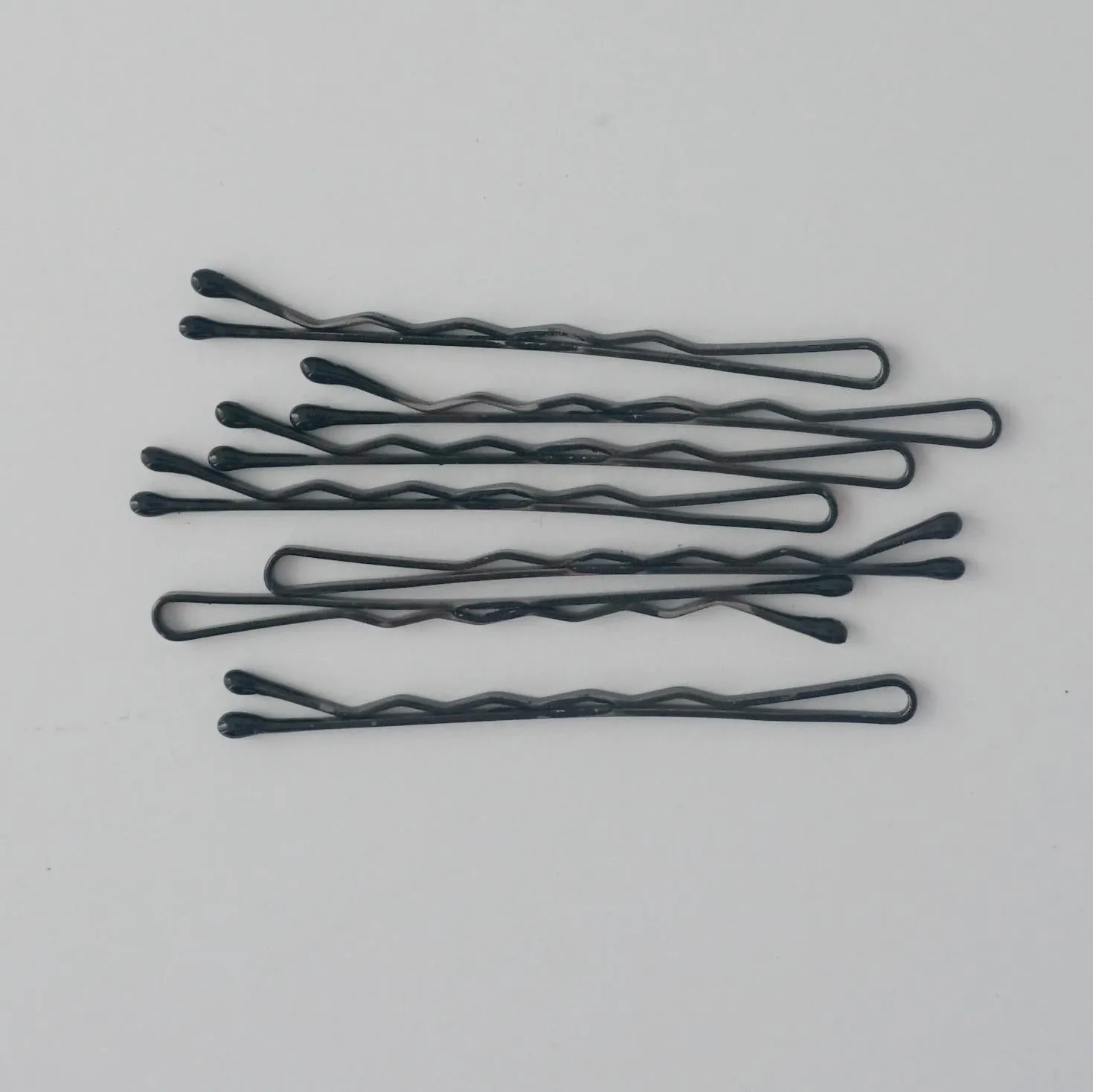 90 Black Bobby Pins – 2" Professional Quality, Made in USA, Durable with Long-Lasting Grip