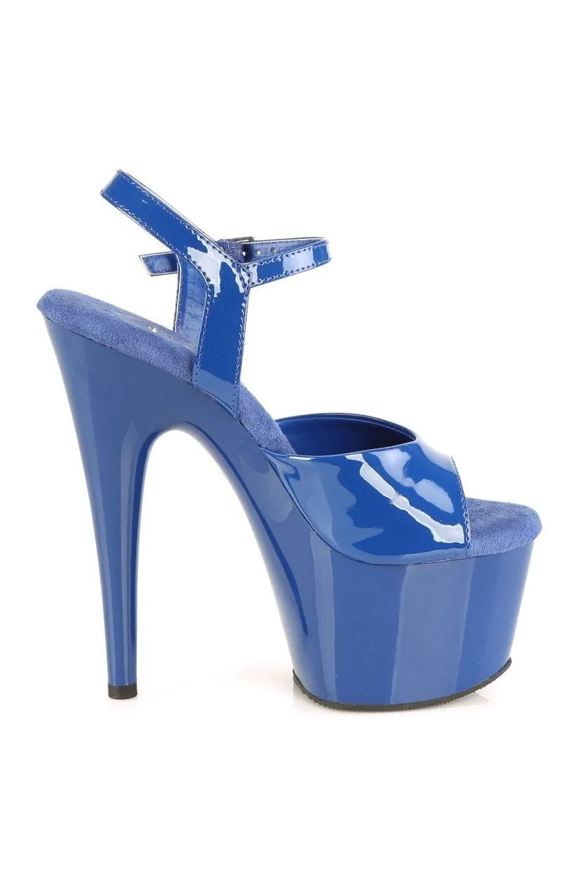 ADORE-709 Sandal | Blue Patent