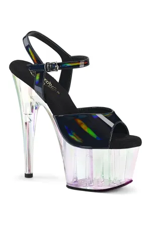 ADORE-709HT Black Hologram Sandal