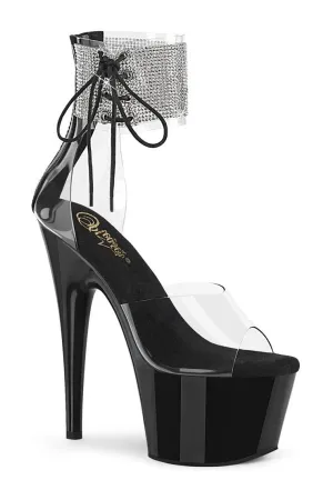 ADORE-724RS Exotic Sandal | Clear Vinyl