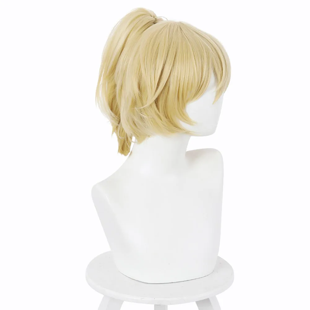 Anime Tenkuu Shinpan/High-Rise Invasion Carnival Halloween Party Props Mayuko Nise Cosplay Wig Heat Resistant Synthetic Hair