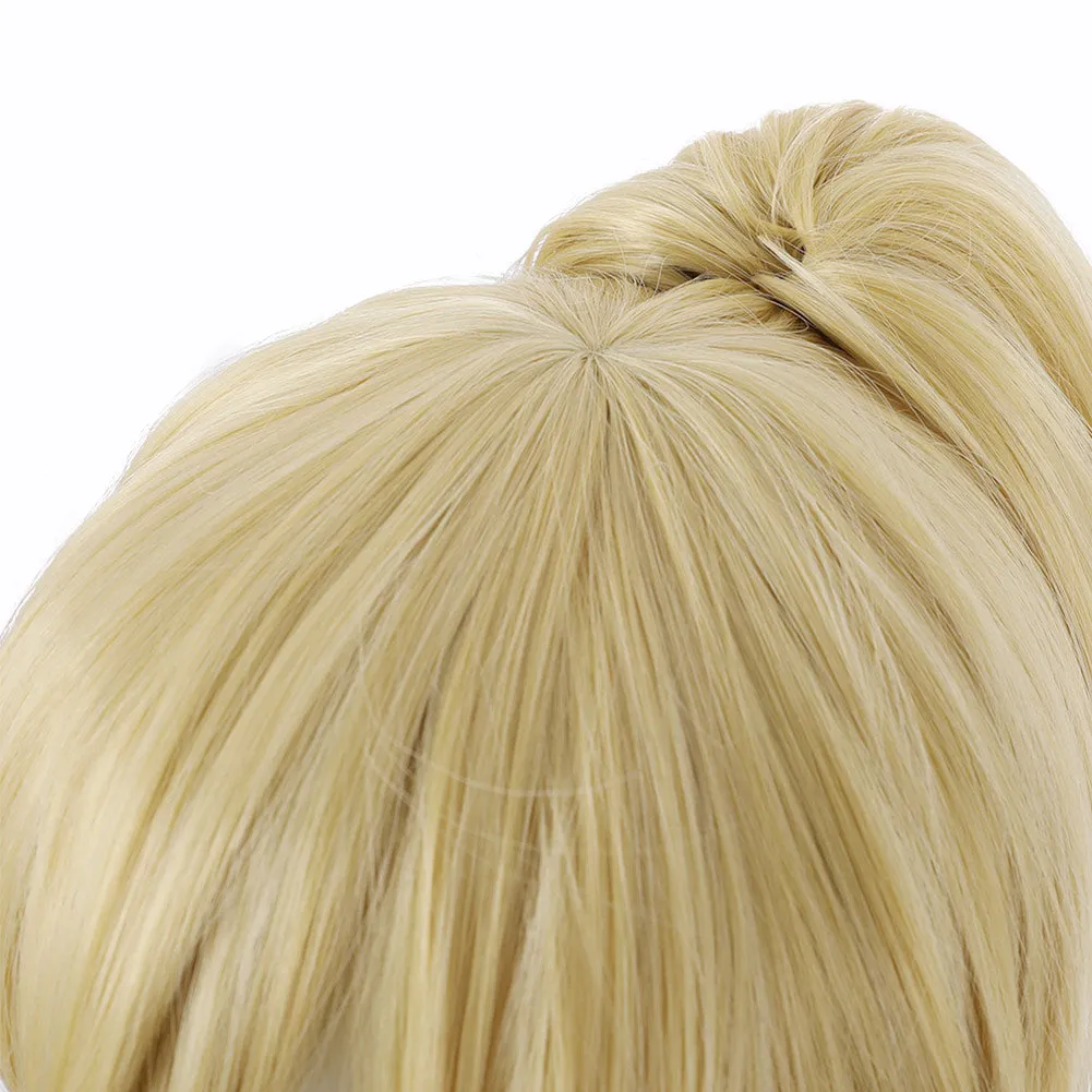 Anime Tenkuu Shinpan/High-Rise Invasion Carnival Halloween Party Props Mayuko Nise Cosplay Wig Heat Resistant Synthetic Hair