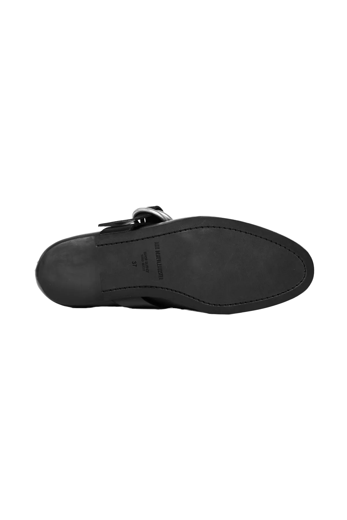 Ann Demeulemeester Ande Soft Shade Rounded Toe Loafers - Womens Black