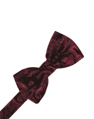 Apple Tapestry Kids Bow Tie