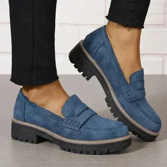 Aurora Suede Loafers