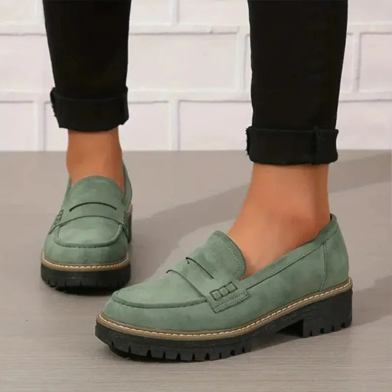 Aurora Suede Loafers