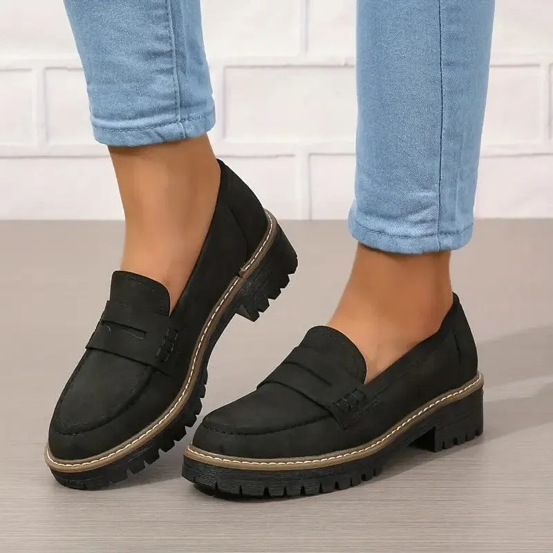 Aurora Suede Loafers