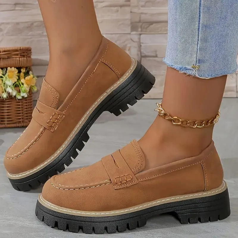 Aurora Suede Loafers