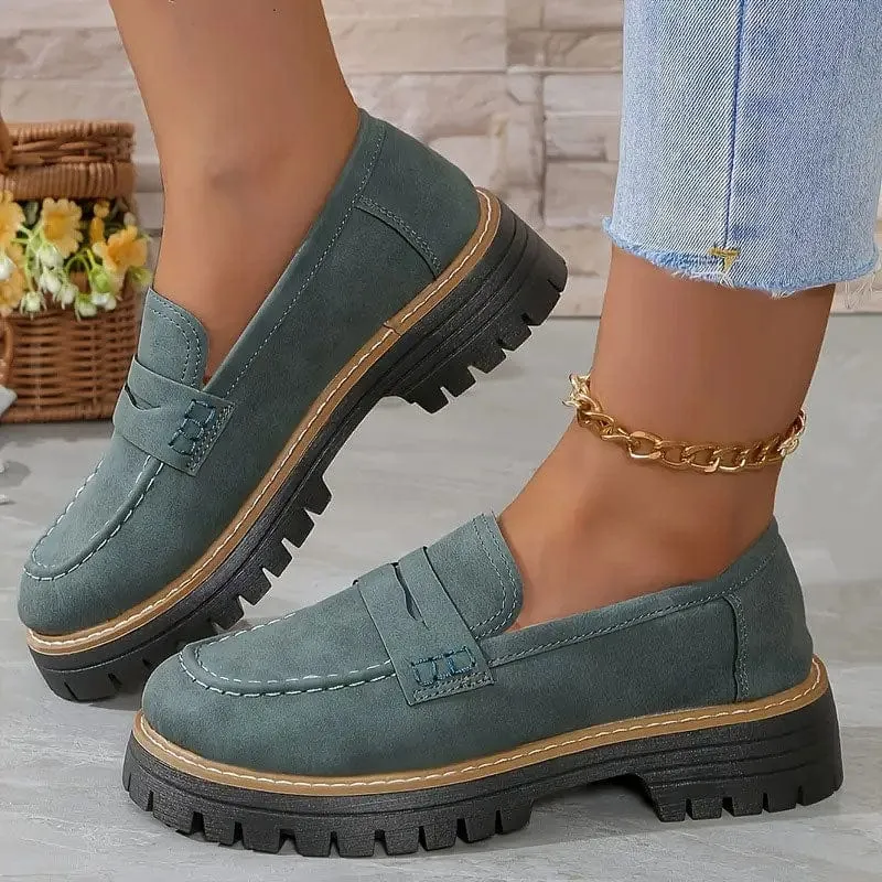 Aurora Suede Loafers