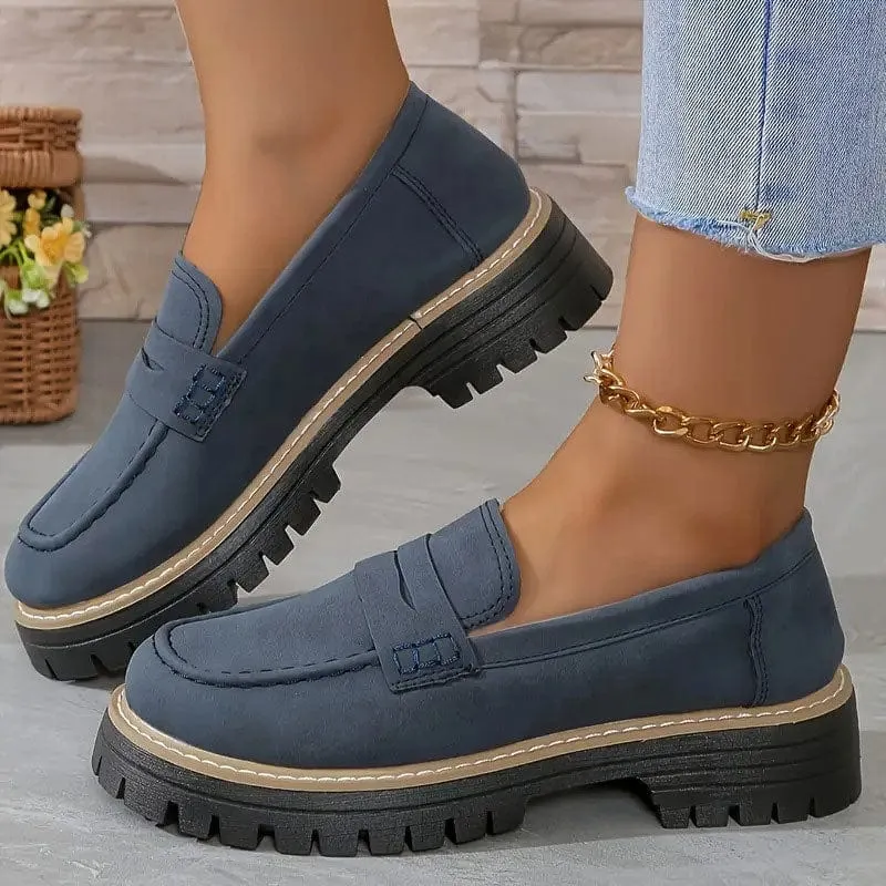 Aurora Suede Loafers