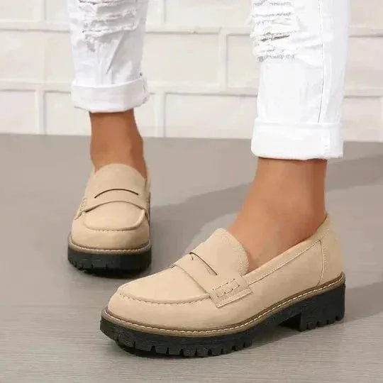 Aurora Suede Loafers
