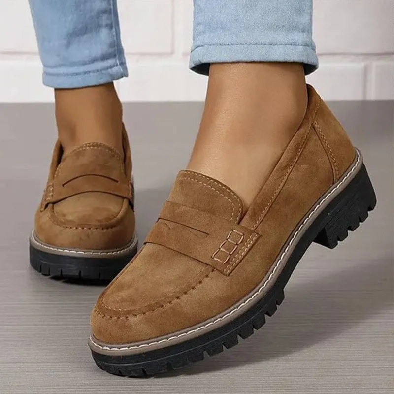 Aurora Suede Loafers