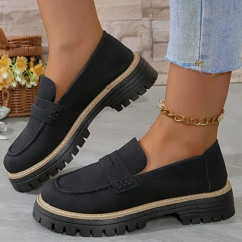 Aurora Suede Loafers