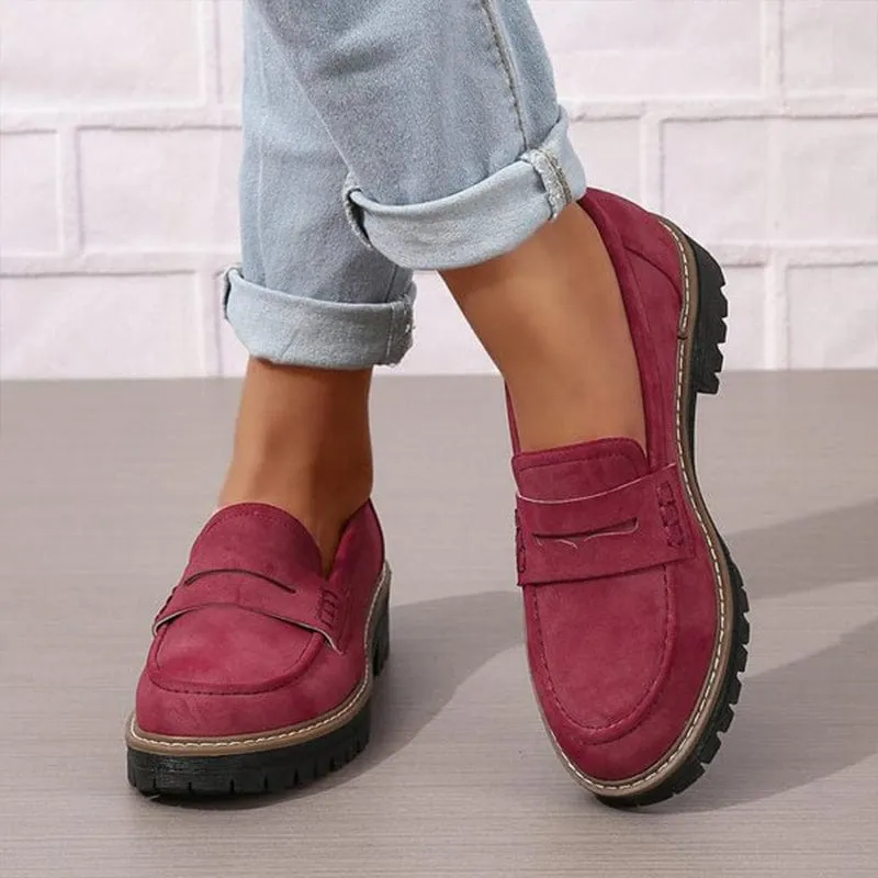Aurora Suede Loafers