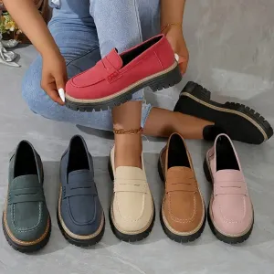 Aurora Suede Loafers