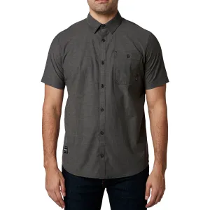 Baja Ss Woven Shirt - Heather Black