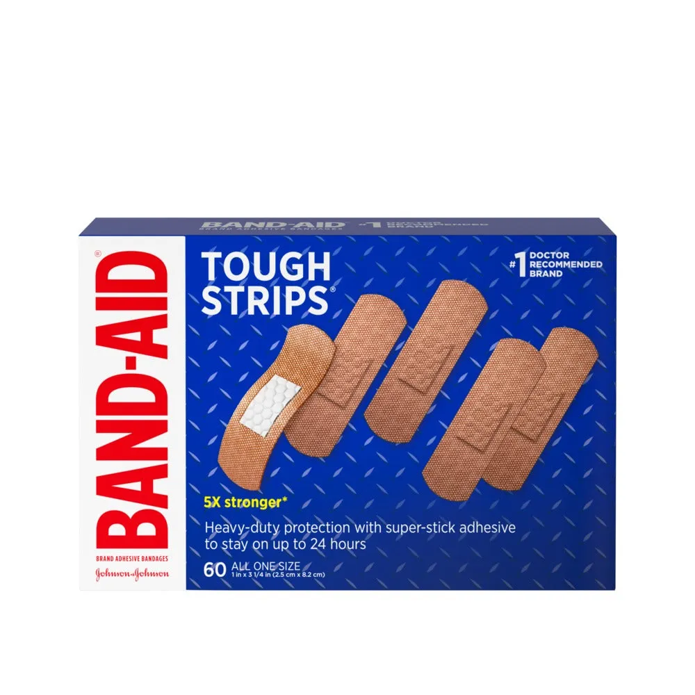 Band-Aid Brand Tough Strips Adhesive Bandages