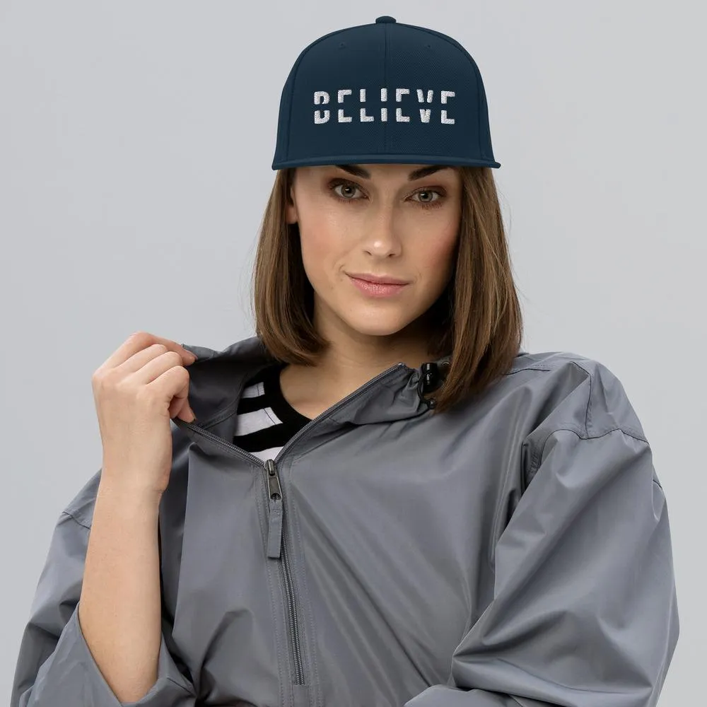 BELIEVE Snapback Hat