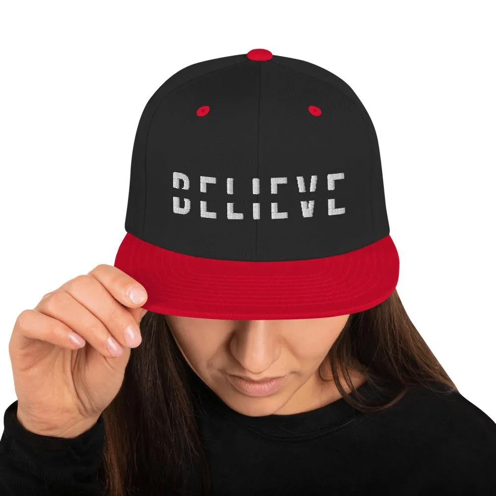 BELIEVE Snapback Hat
