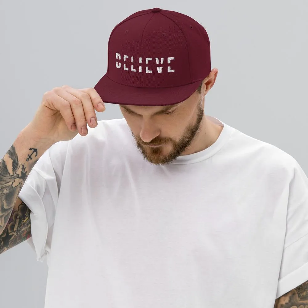 BELIEVE Snapback Hat