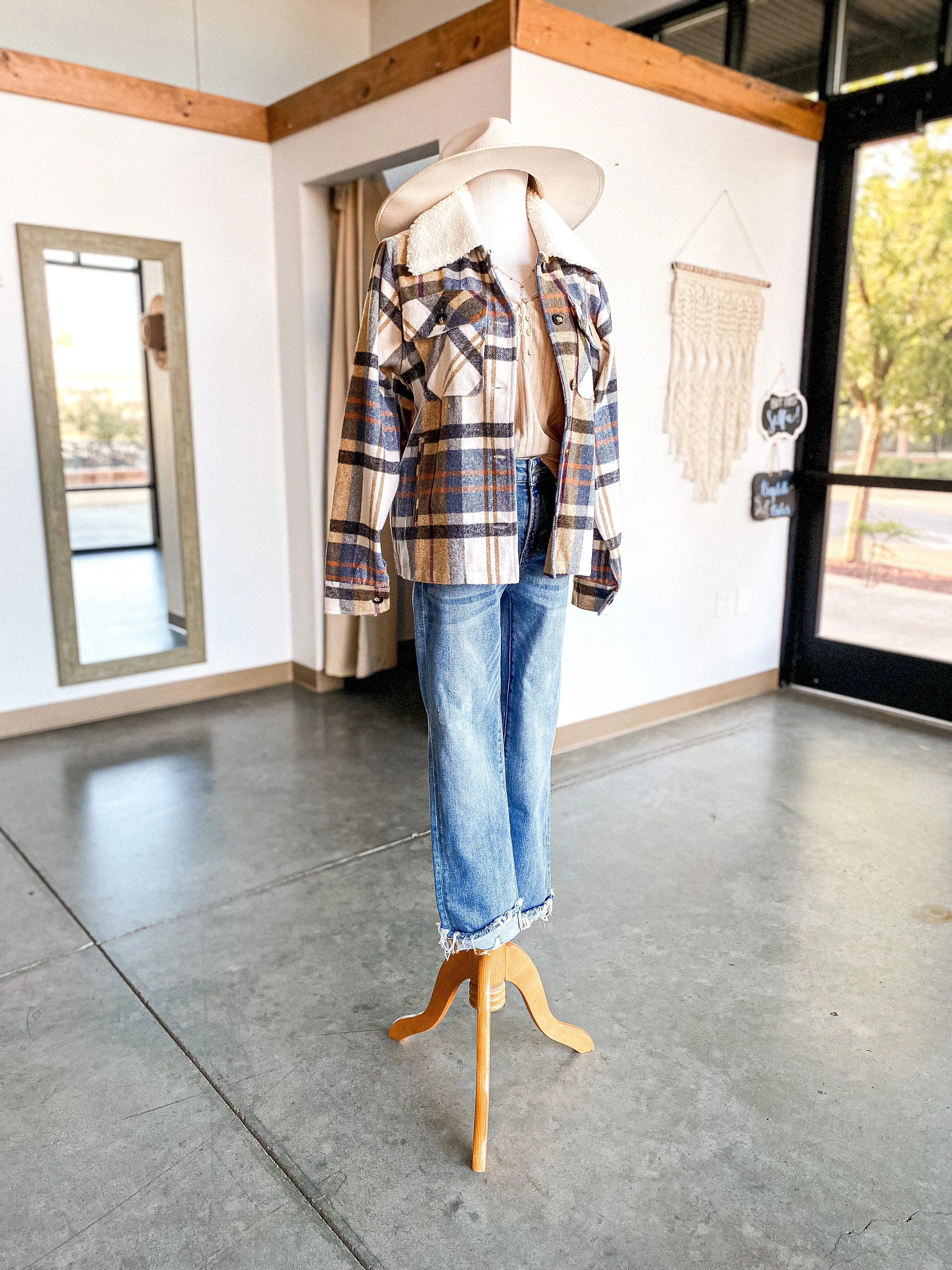 Billie Plaid Jacket