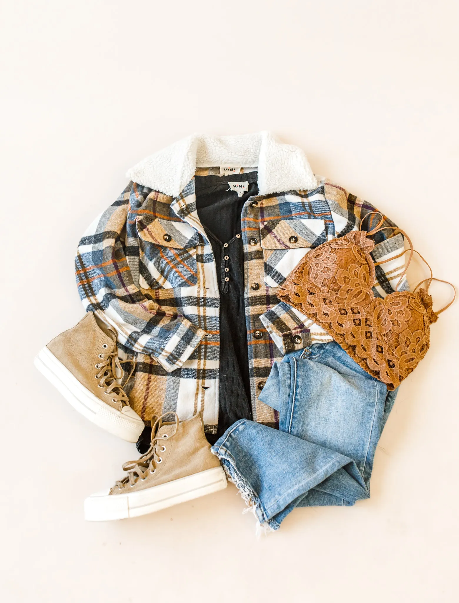 Billie Plaid Jacket