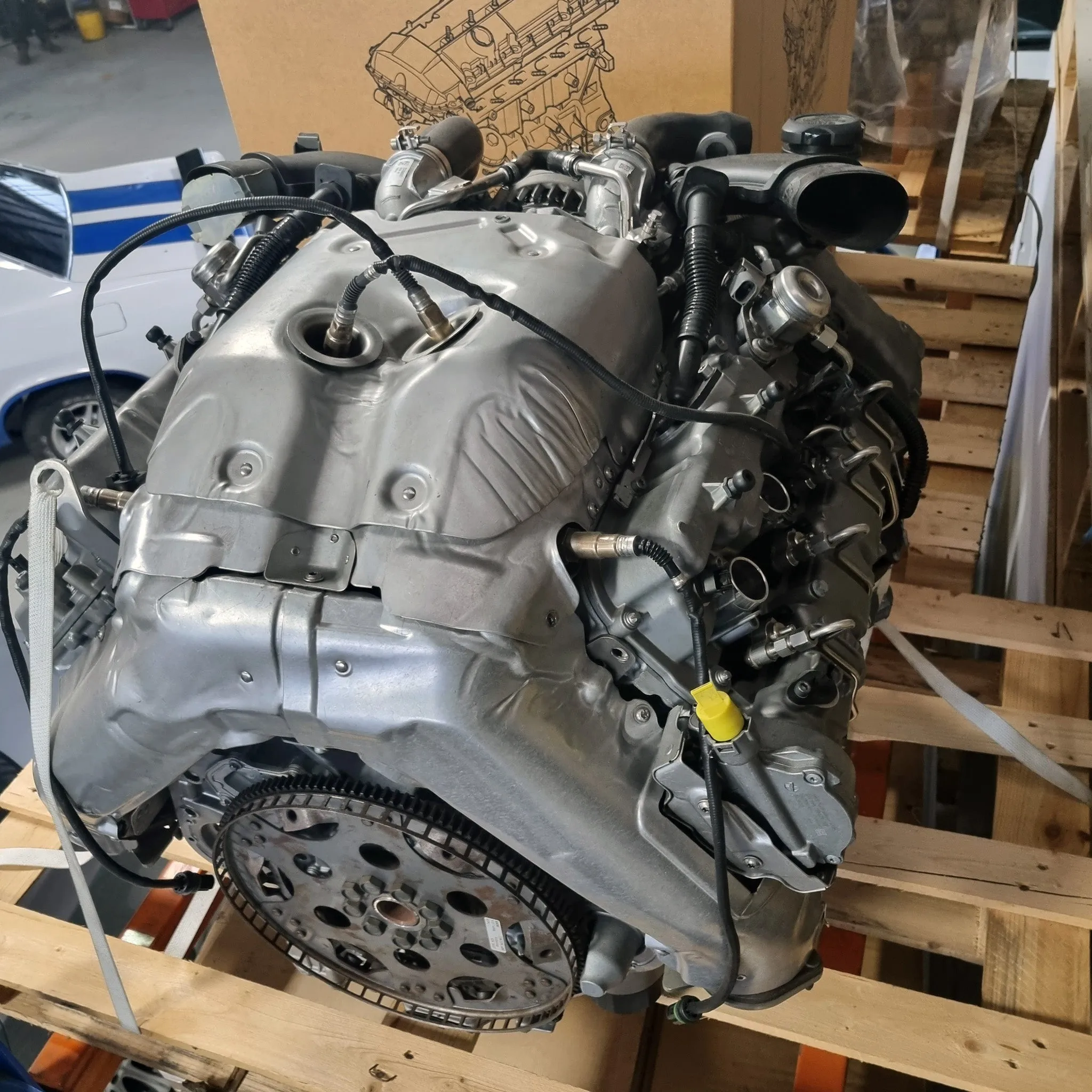 BMW Long Engine Genuine N63 4.4LT E70 E71 F07 F10 F11 F12 F13 F01 F02