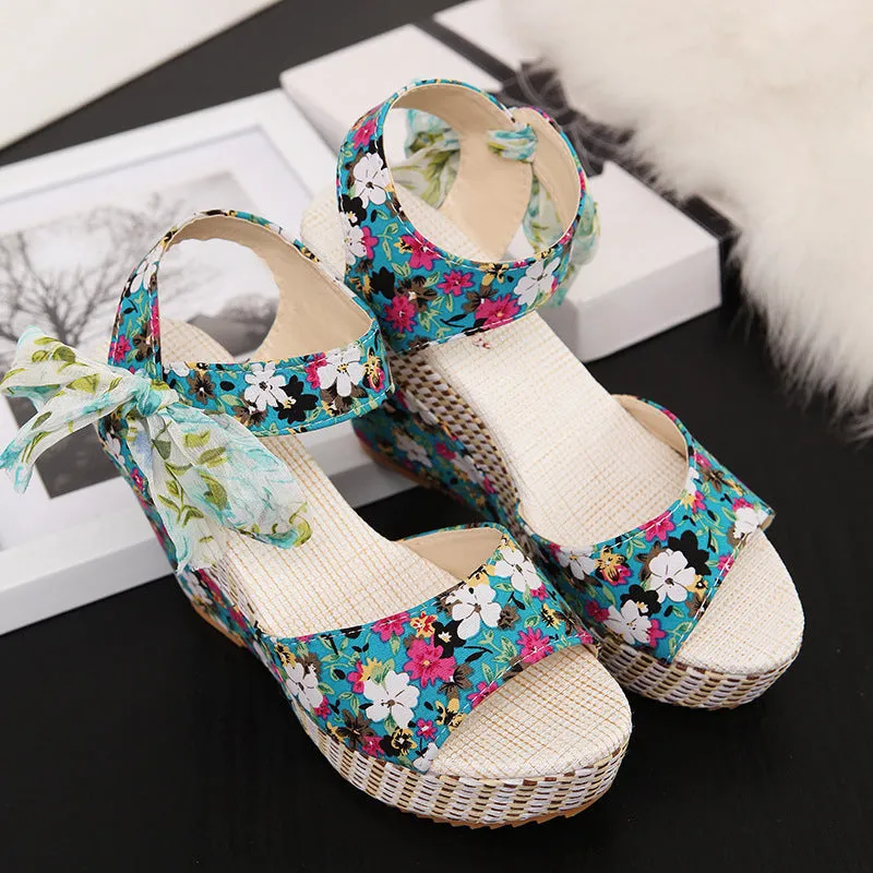 Bohemian High Heel Sandals