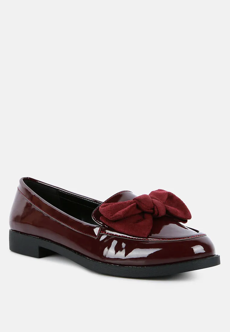 Bowberry Bow-Tie Patent Loafers By Ruw