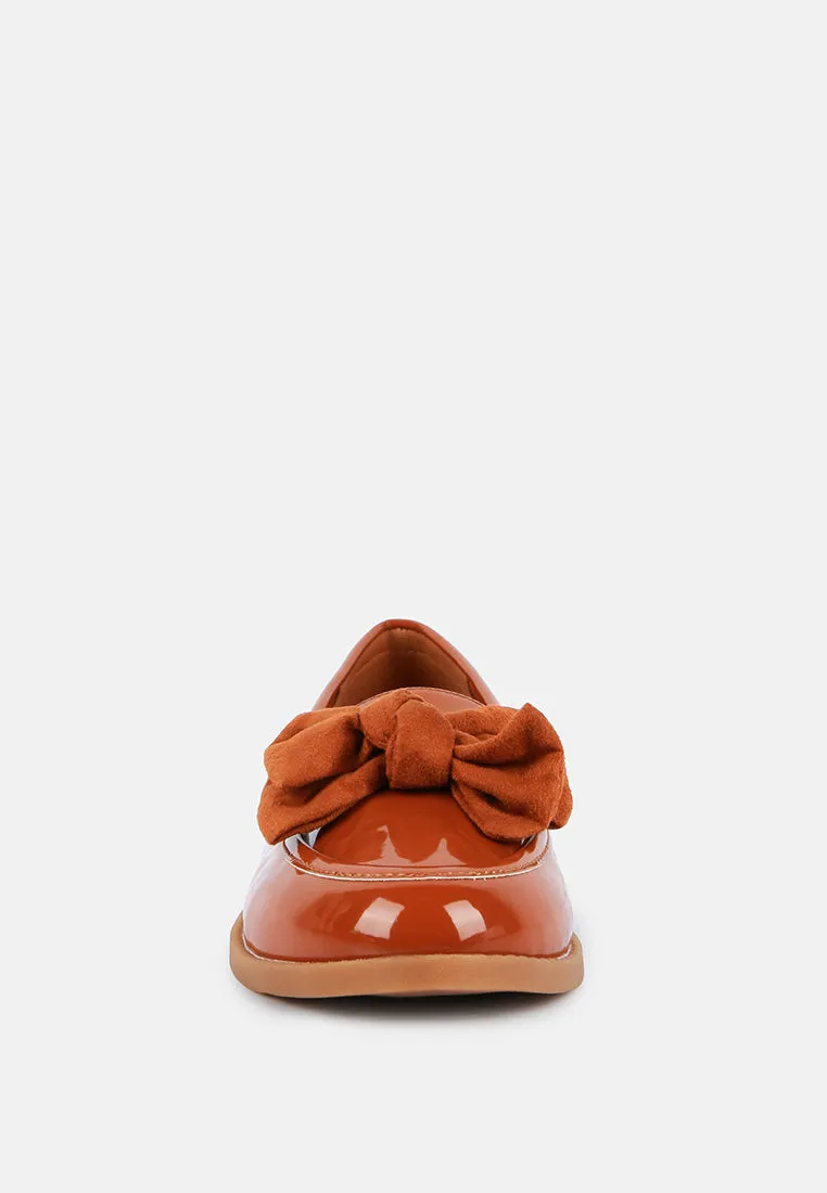 Bowberry Bow-Tie Patent Loafers By Ruw