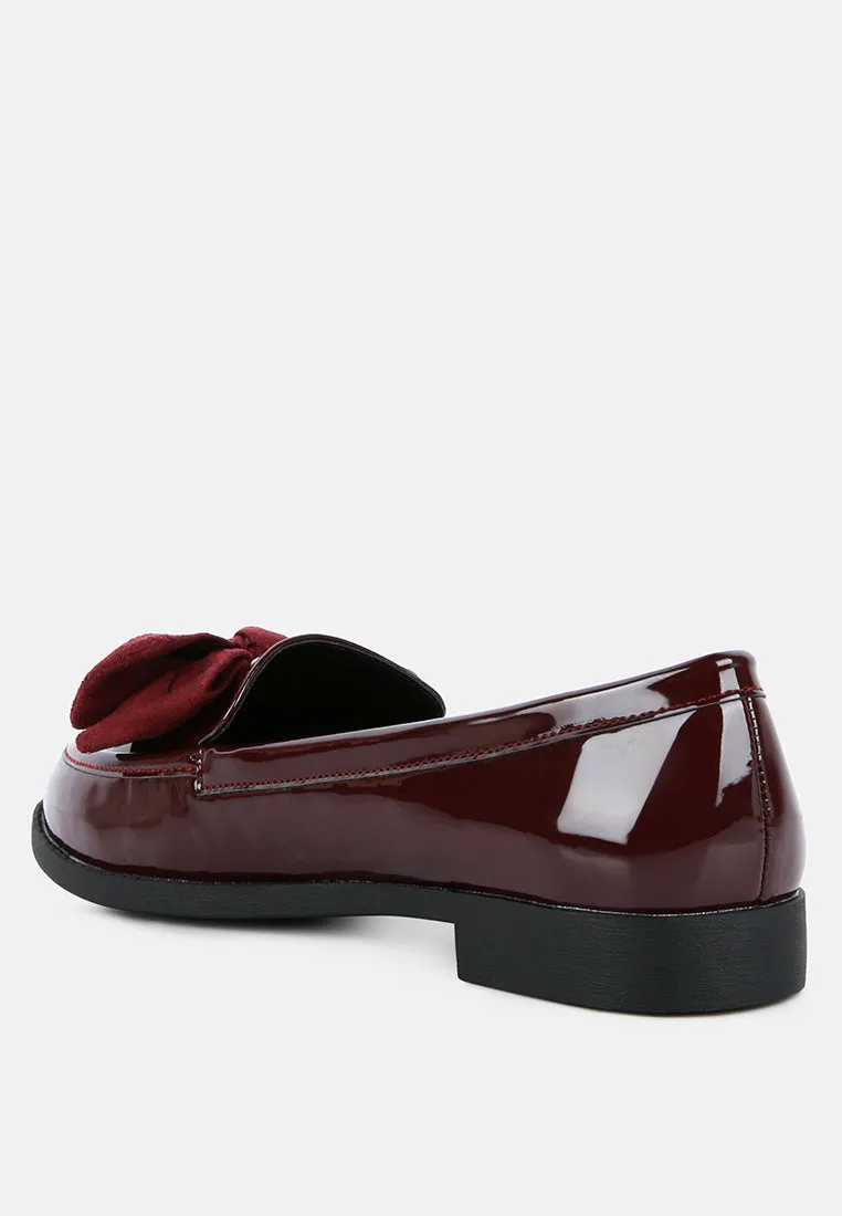 Bowberry Bow-Tie Patent Loafers By Ruw