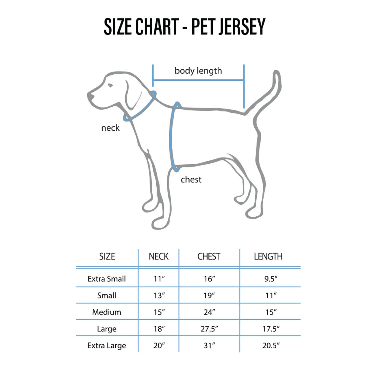 Carolina Panthers Pet Jersey Size XS