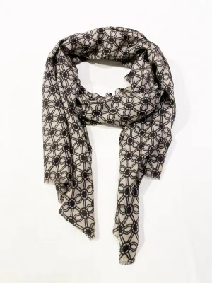 CASHMERE WOVEN SCARF