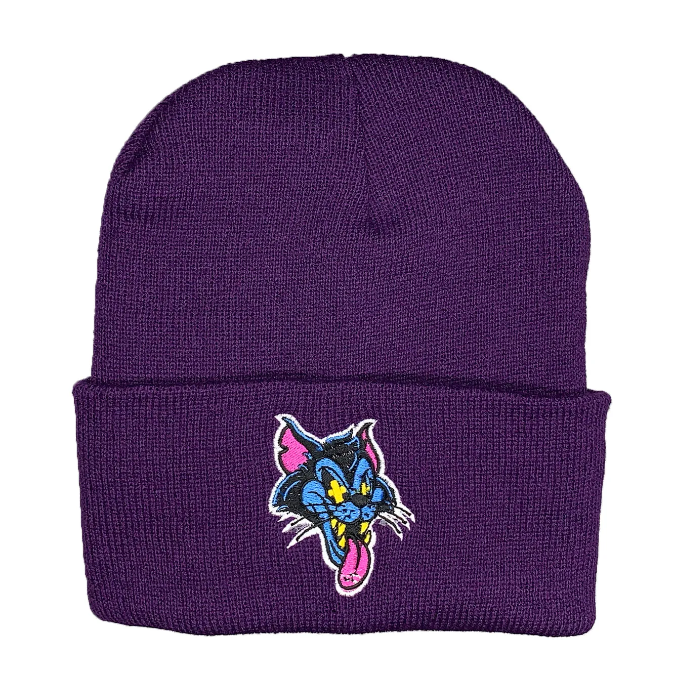 Cat Face Classic Purple