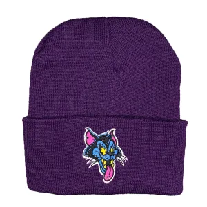 Cat Face Classic Purple
