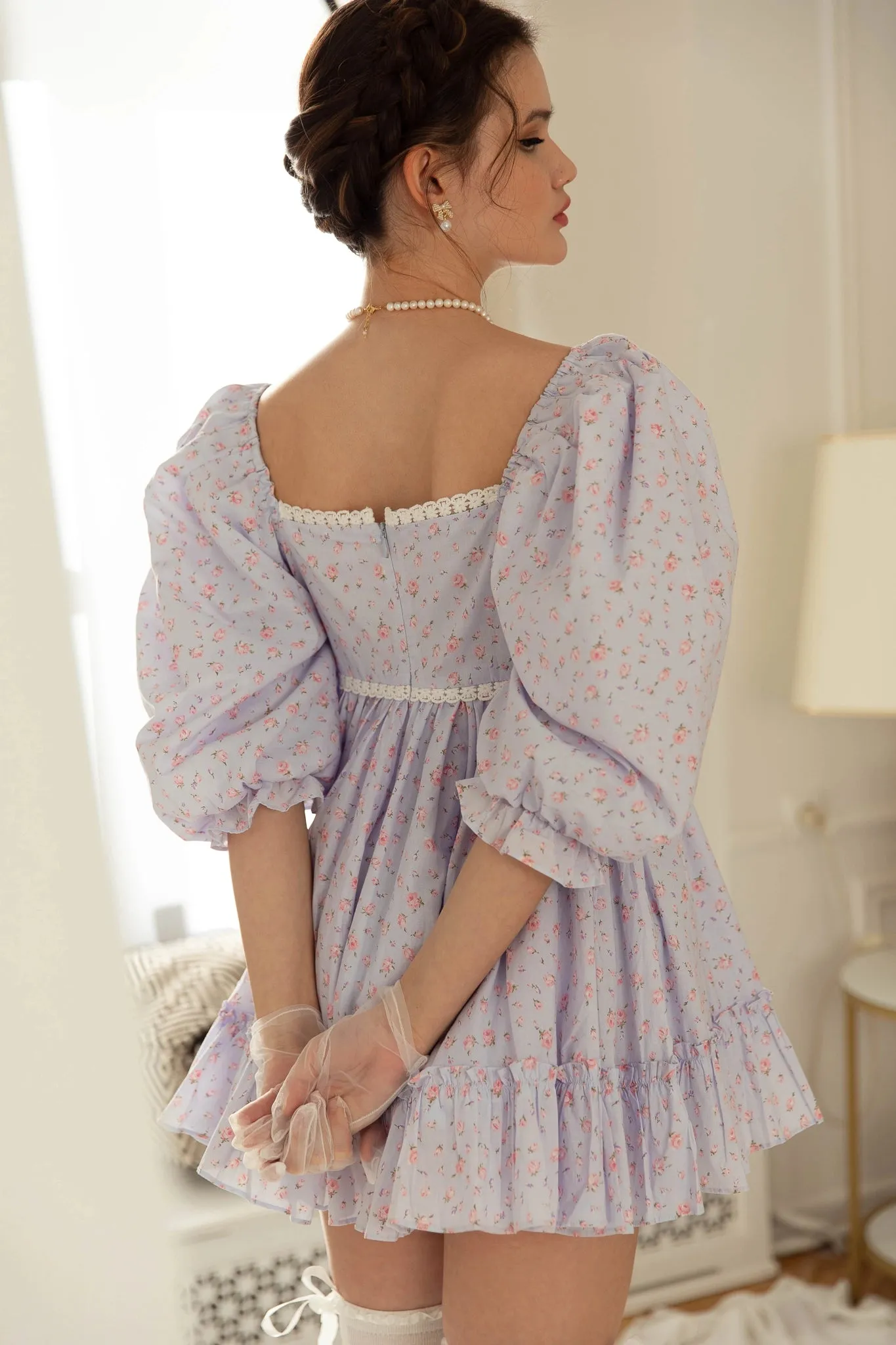 Charlotte Babydoll Mini Dress
