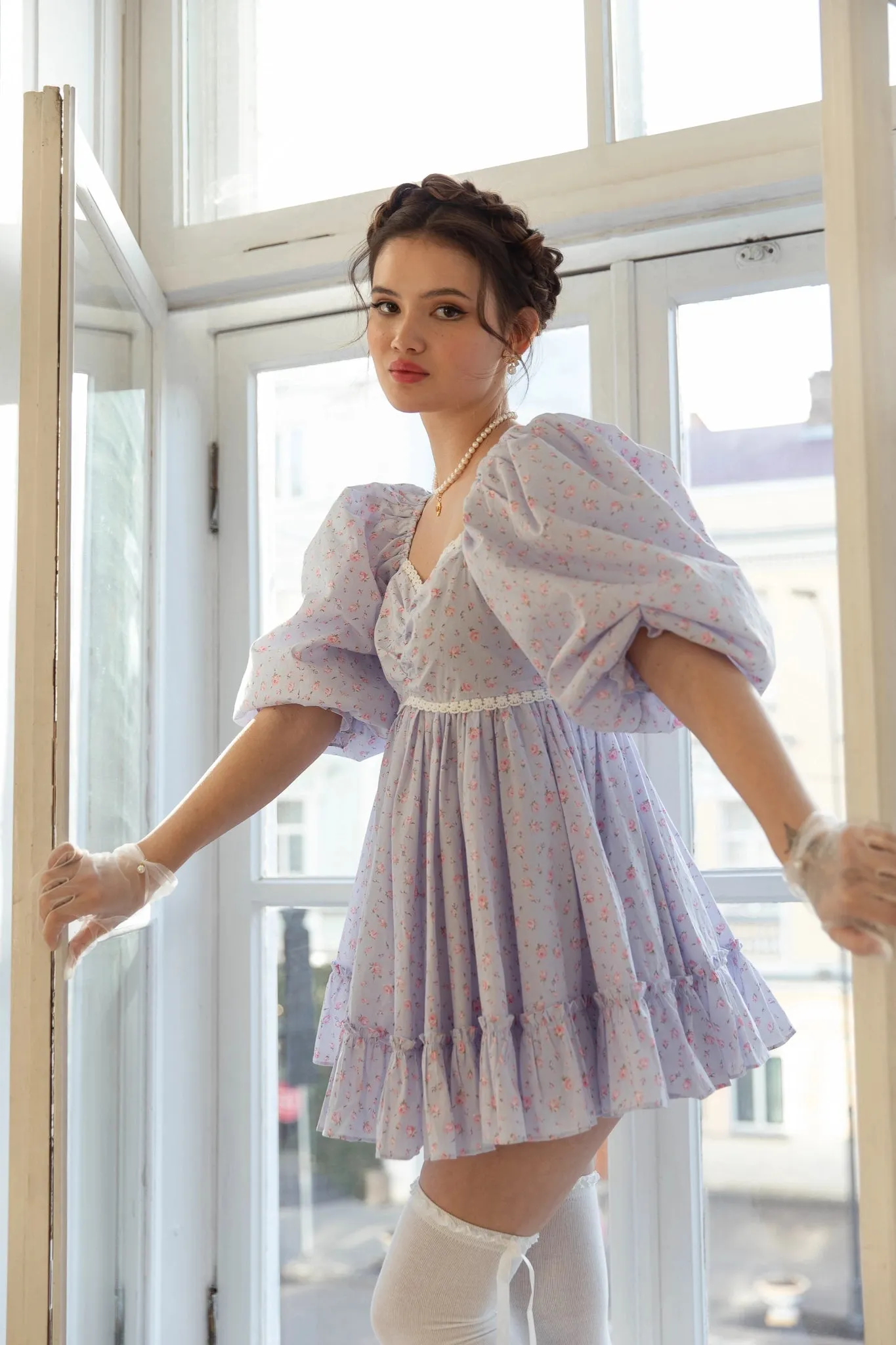 Charlotte Babydoll Mini Dress